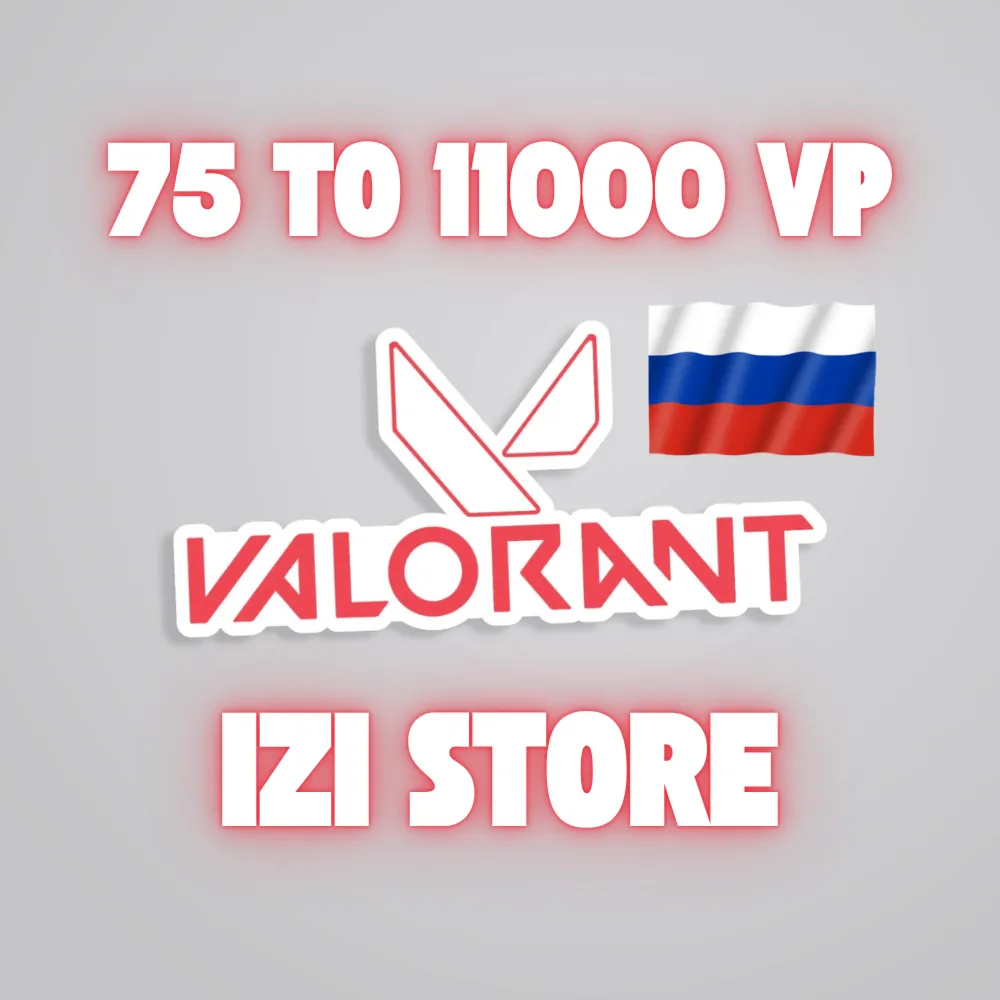  VALORANT POINTS РОССИЯ | 75 - 11000 VP 