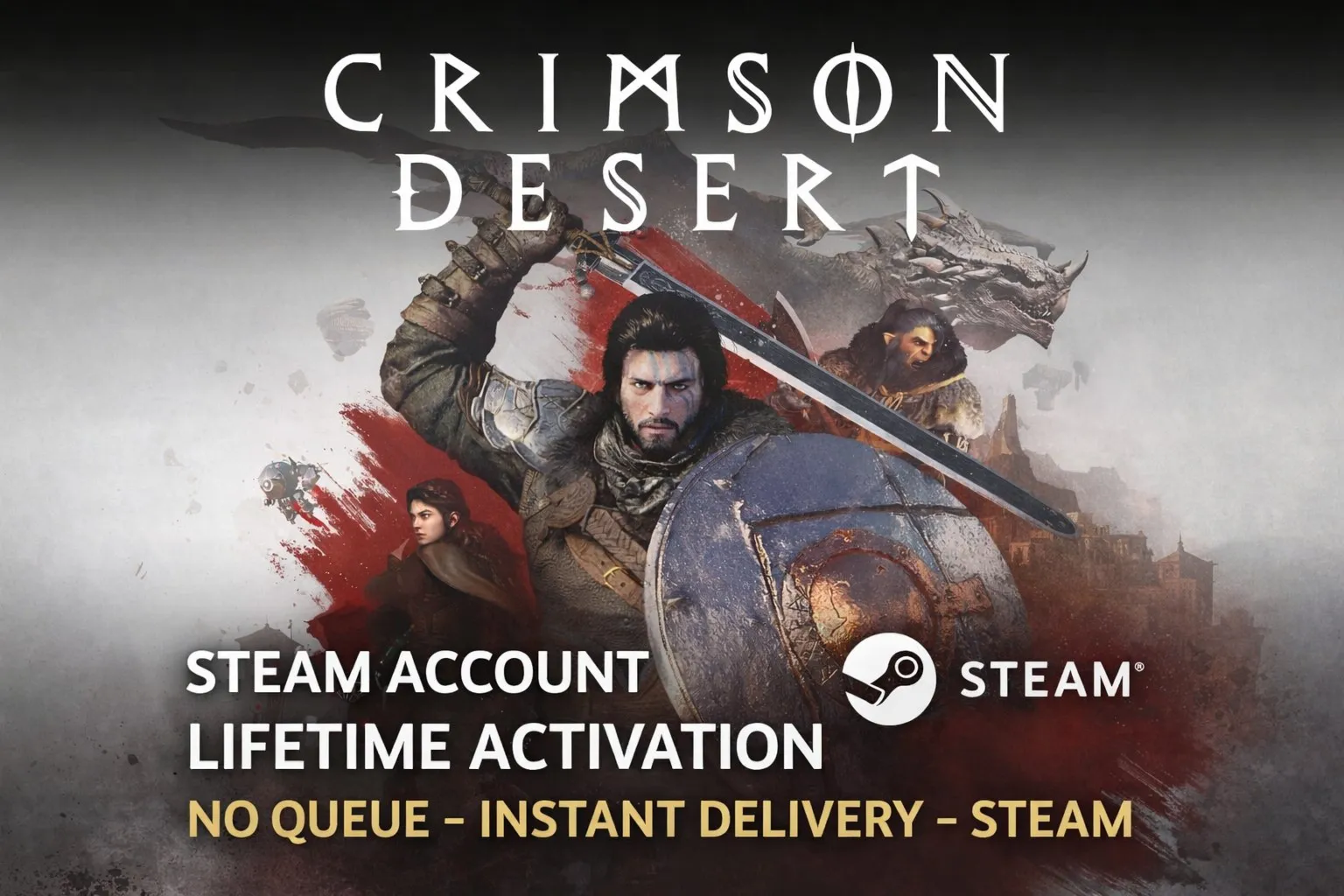 CRIMSON DESERT (Steam Offline) – Full Game Access