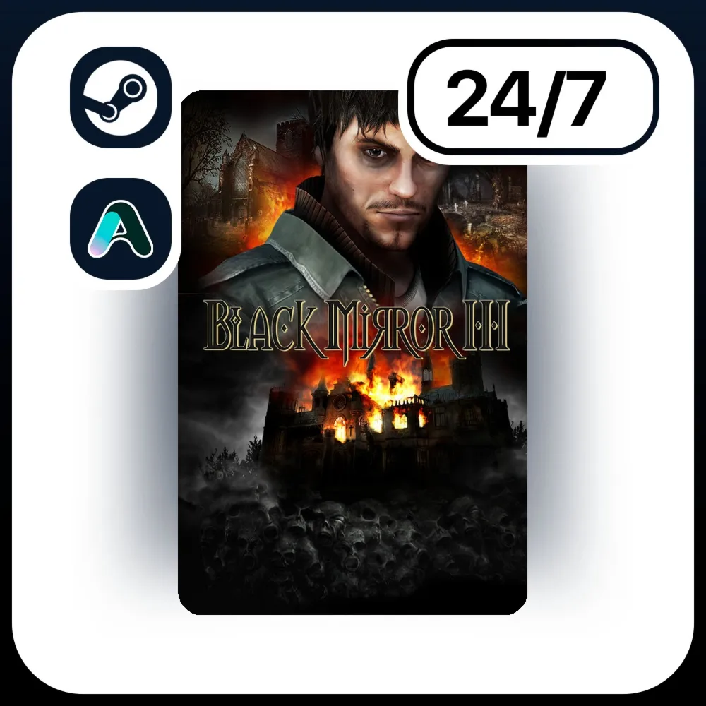 АВТО BLACK MIRROR III \ STEAM ПОДАРКОМ ДЛЯ KZ | RU | UA | CIS 24/7