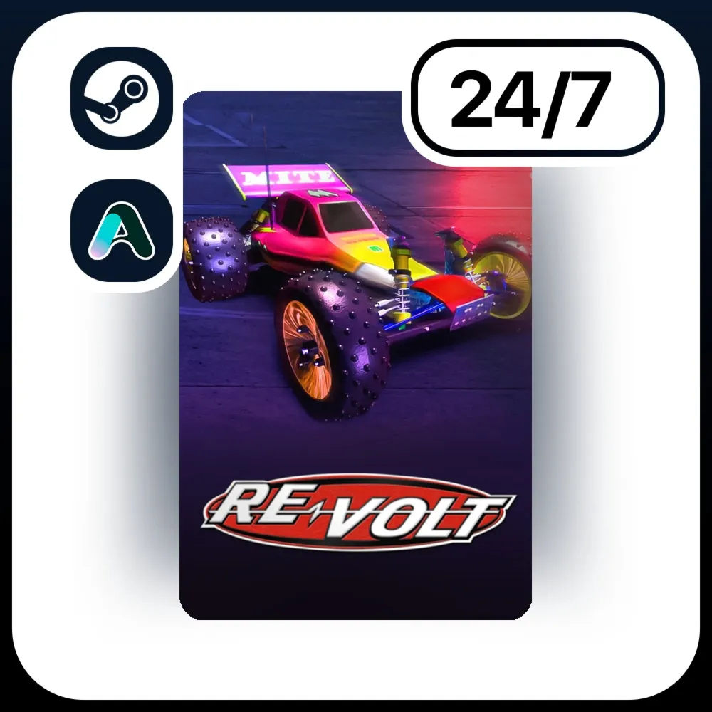 АВТО RE-VOLT \ STEAM ПОДАРКОМ ДЛЯ KZ | RU | UA | CIS 24/7