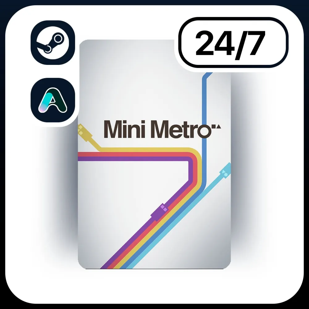 АВТО MINI METRO \ STEAM ПОДАРКОМ ДЛЯ KZ | RU | UA | CIS 24/7