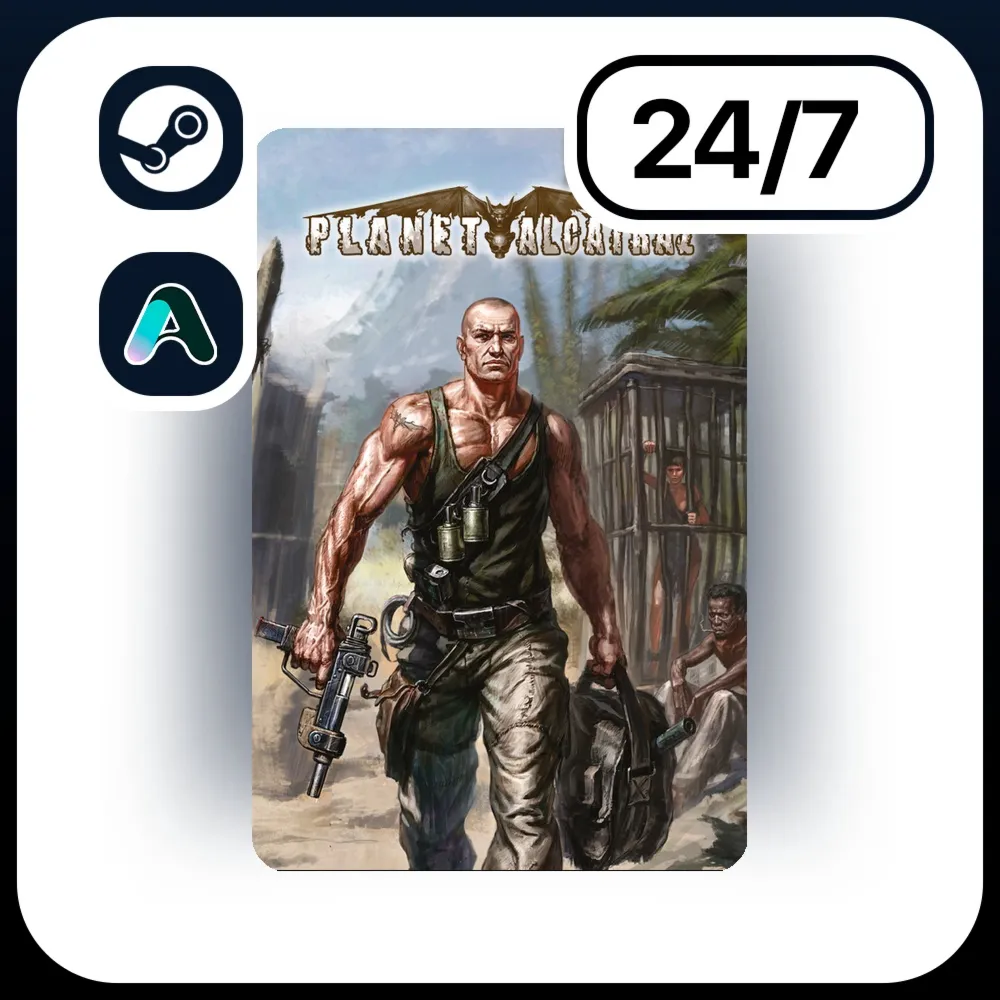 АВТО PLANET ALCATRAZ \ STEAM ПОДАРКОМ ДЛЯ KZ | RU | UA | CIS 24/7