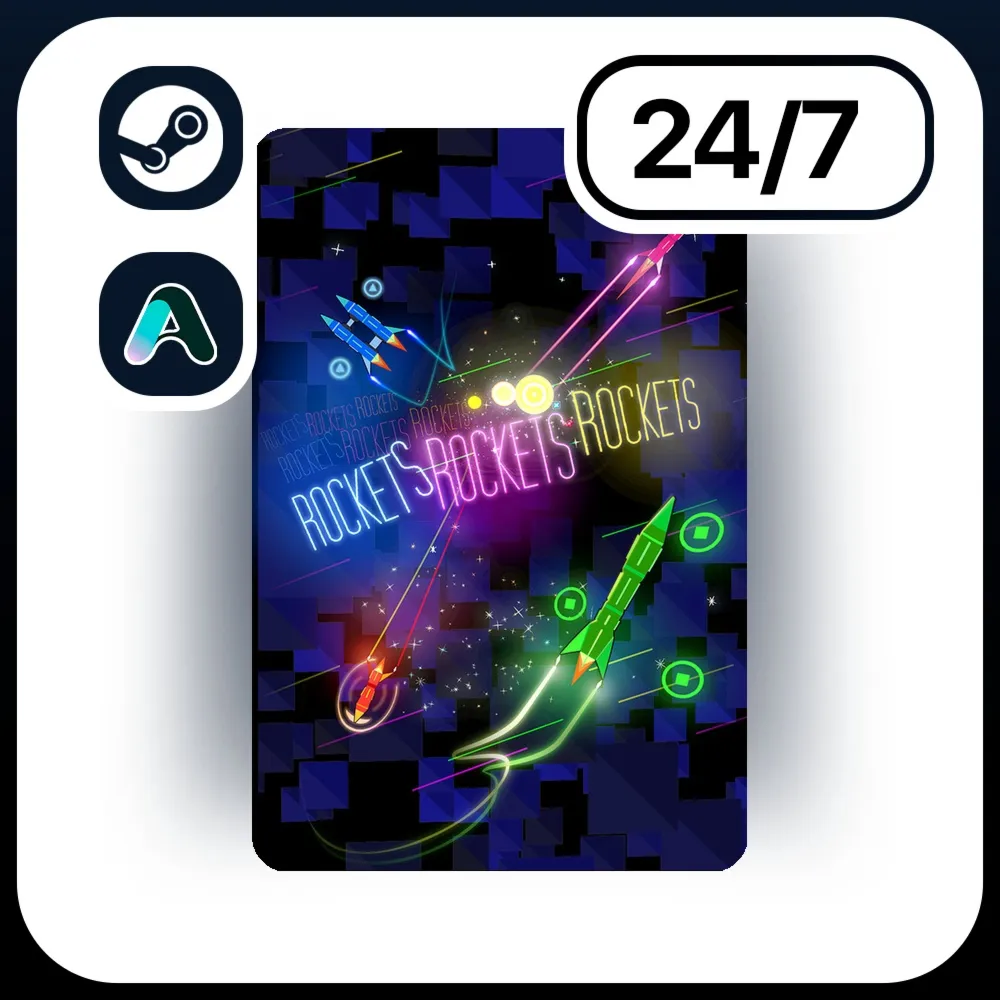 АВТО ROCKETSROCKETSROCKETS \ STEAM ПОДАРКОМ ДЛЯ KZ | RU | UA | CIS 24/7