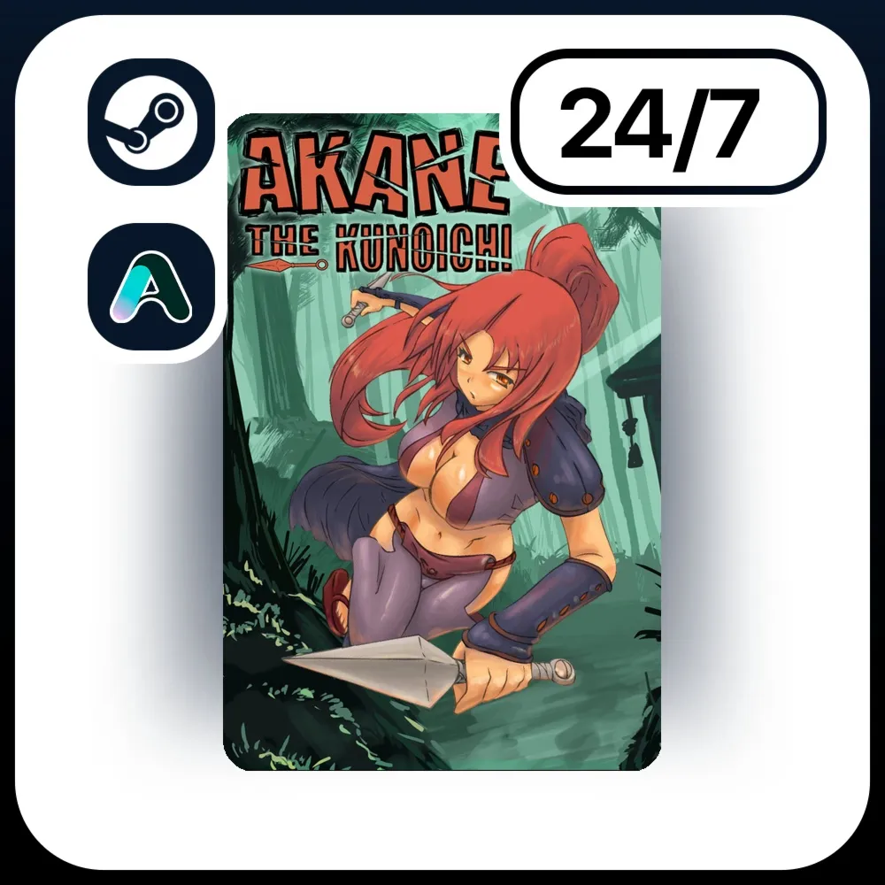 АВТО AKANE THE KUNOICHI \ STEAM ПОДАРКОМ ДЛЯ KZ | RU | UA | CIS 24/7