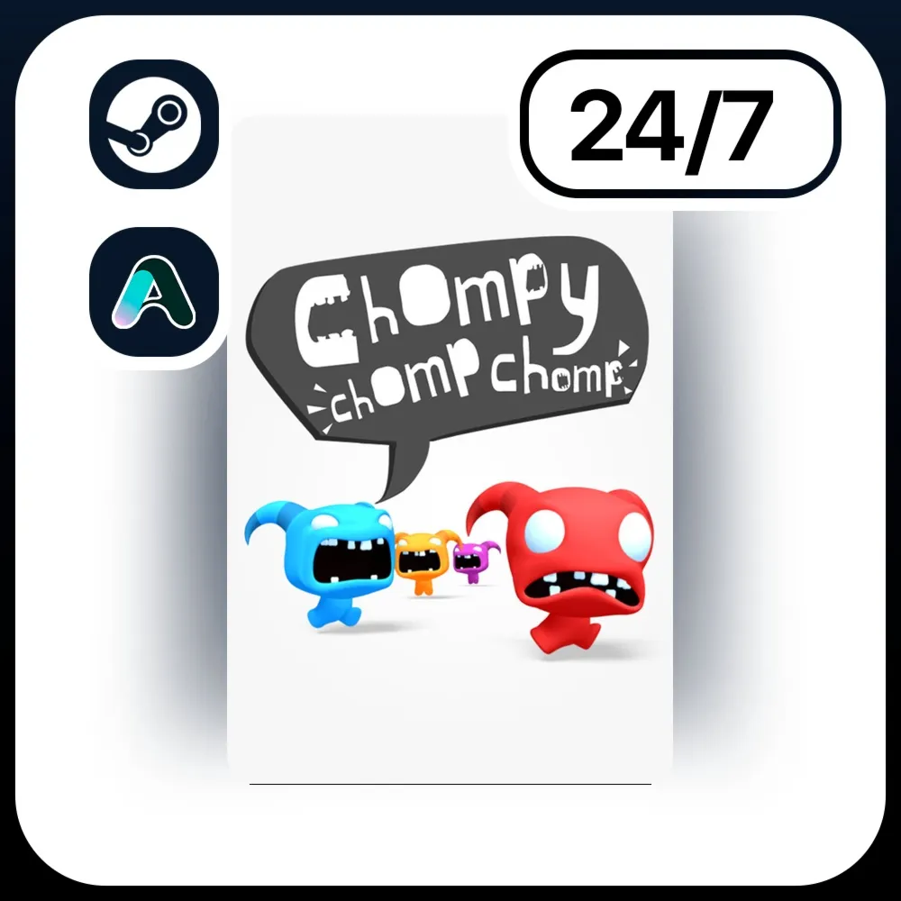 АВТО CHOMPY CHOMP CHOMP \ STEAM ПОДАРКОМ ДЛЯ KZ | RU | UA | CIS 24/7
