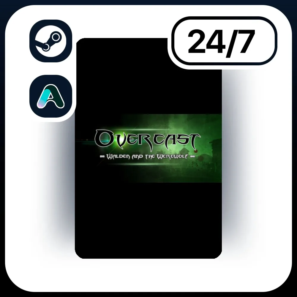 АВТО OVERCAST - WALDEN AND THE WEREWOLF \ STEAM ПОДАРКОМ ДЛЯ KZ | RU | UA | CIS 24/7