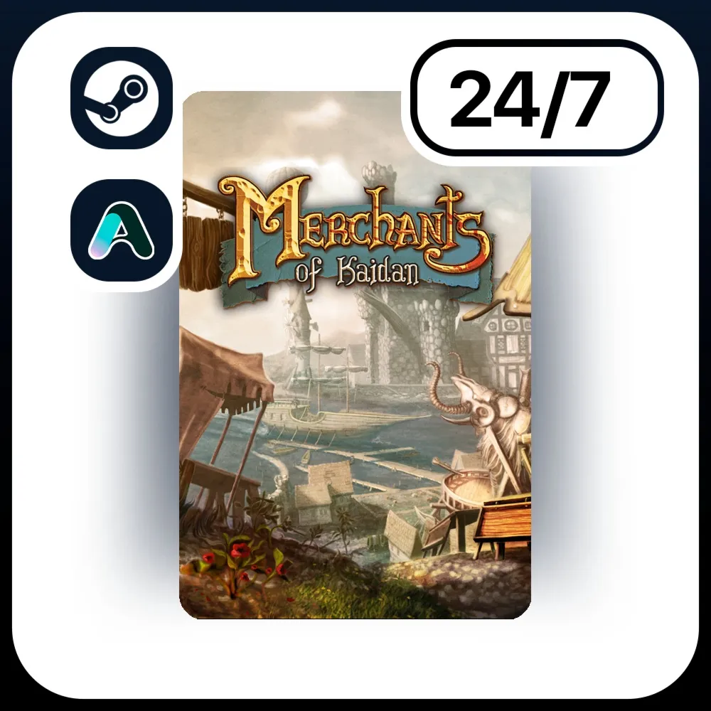 АВТО MERCHANTS OF KAIDAN \ STEAM ПОДАРКОМ ДЛЯ KZ | RU | UA | CIS 24/7