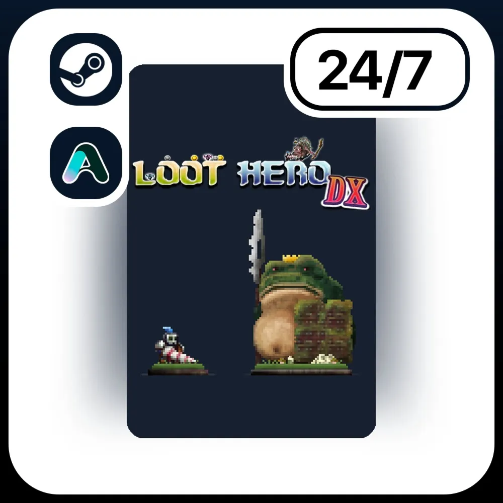 АВТО LOOT HERO DX \ STEAM ПОДАРКОМ ДЛЯ KZ | RU | UA | CIS 24/7