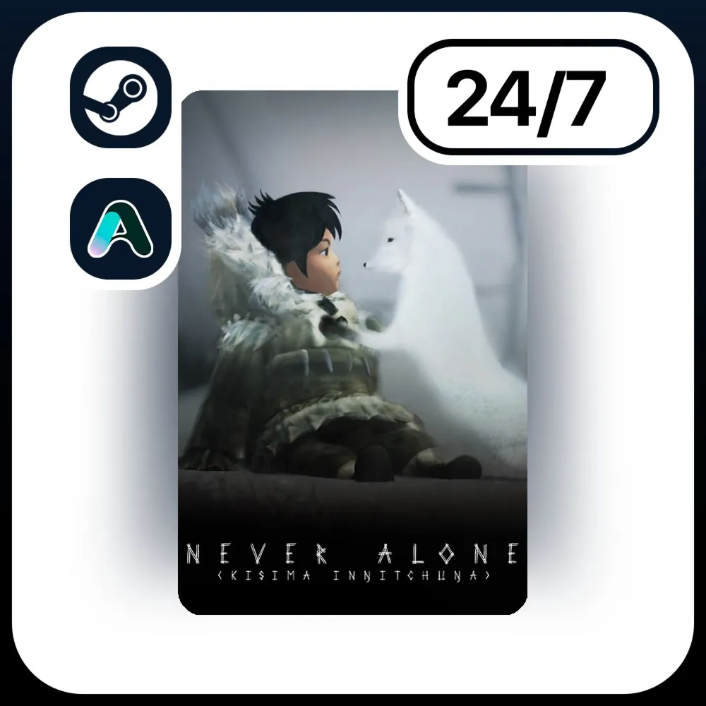 АВТО NEVER ALONE (KISIMA INGITCHUNA) \ STEAM ПОДАРКОМ ДЛЯ KZ | RU | UA | CIS 24/7