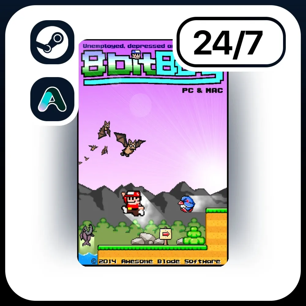 АВТО 8BITBOY \ STEAM ПОДАРКОМ ДЛЯ KZ | RU | UA | CIS 24/7