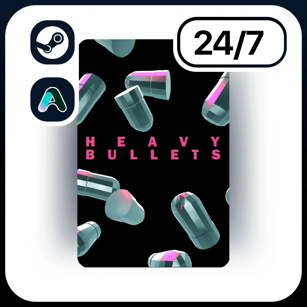 АВТО HEAVY BULLETS \ STEAM ПОДАРКОМ ДЛЯ KZ | RU | UA | CIS 24/7