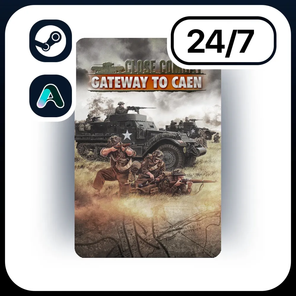 АВТО CLOSE COMBAT - GATEWAY TO CAEN \ STEAM ПОДАРКОМ ДЛЯ KZ | RU | UA | CIS 24/7