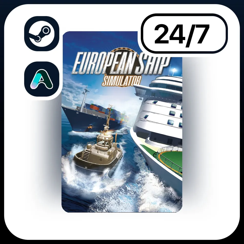 АВТО EUROPEAN SHIP SIMULATOR \ STEAM ПОДАРКОМ ДЛЯ KZ | RU | UA | CIS 24/7