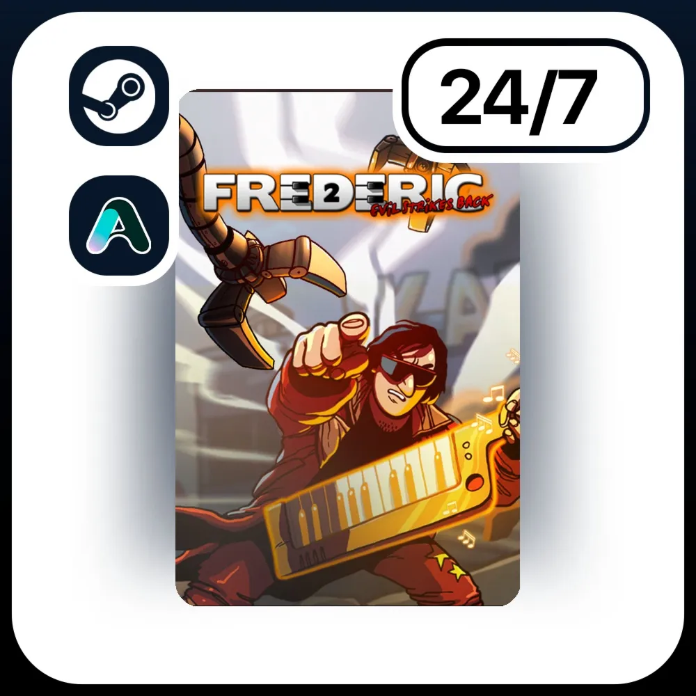 АВТО FREDERIC: EVIL STRIKES BACK \ STEAM ПОДАРКОМ ДЛЯ KZ | RU | UA | CIS 24/7