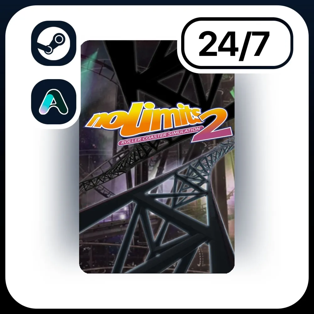 АВТО NOLIMITS 2 ROLLER COASTER SIMULATION \ STEAM ПОДАРКОМ ДЛЯ KZ | RU | UA | CIS 24/