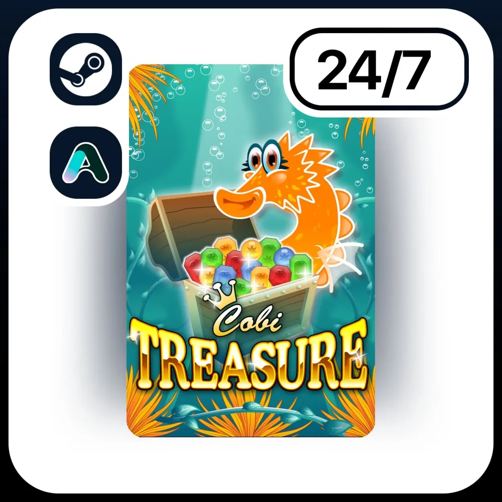 АВТО COBI TREASURE DELUXE \ STEAM ПОДАРКОМ ДЛЯ KZ | RU | UA | CIS 24/7