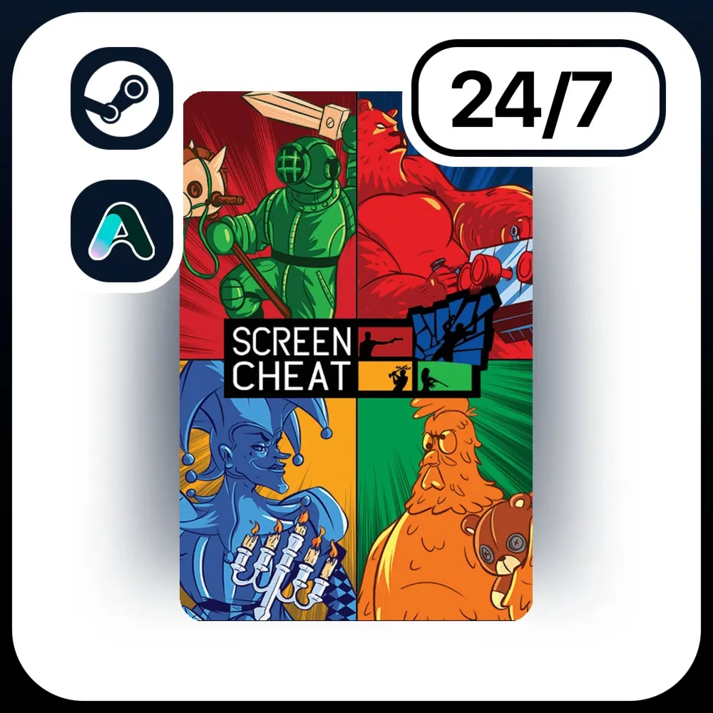 АВТО SCREENCHEAT \ STEAM ПОДАРКОМ ДЛЯ KZ | RU | UA | CIS 24/7