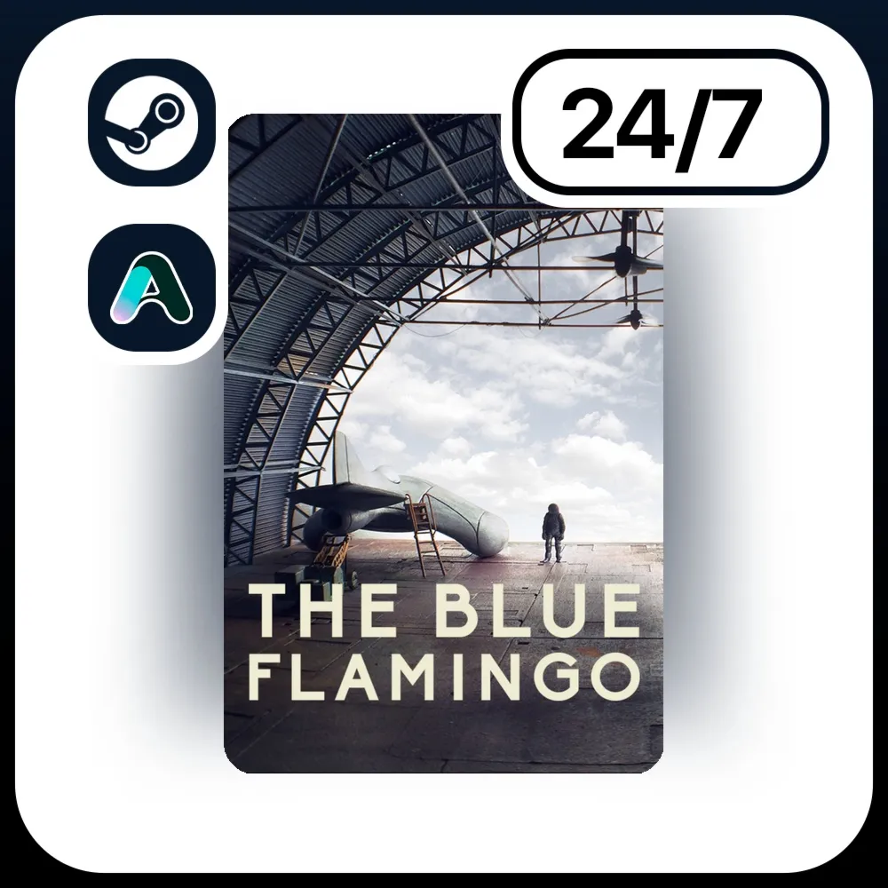 АВТО THE BLUE FLAMINGO \ STEAM ПОДАРКОМ ДЛЯ KZ | RU | UA | CIS 24/7