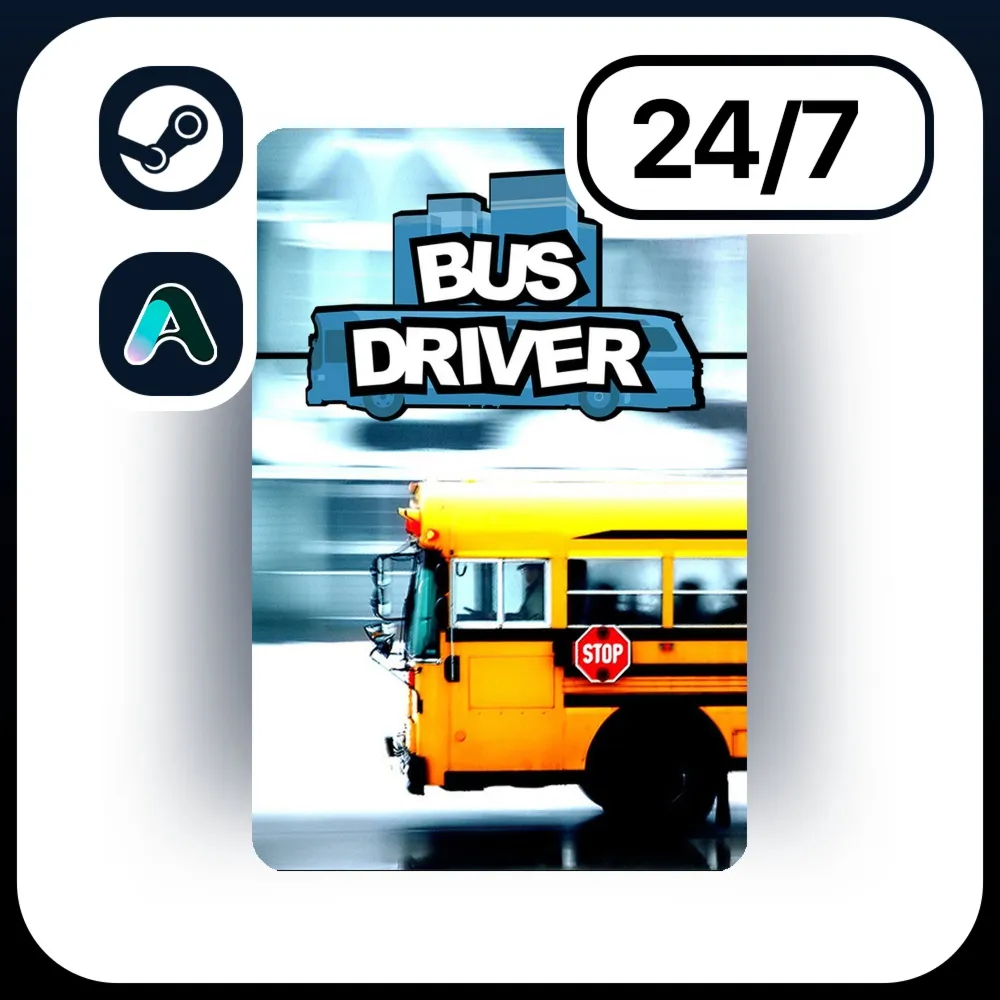 АВТО BUS DRIVER \ STEAM ПОДАРКОМ ДЛЯ KZ | RU | UA | CIS 24/7