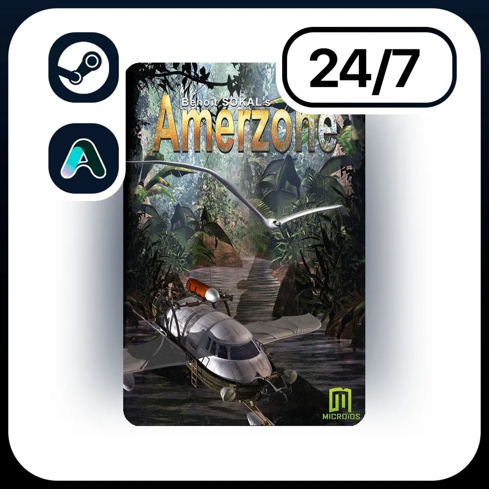 АВТО AMERZONE: THE EXPLORER’S LEGACY (1999) \ STEAM ПОДАРКОМ ДЛЯ KZ | RU | UA | CIS 2