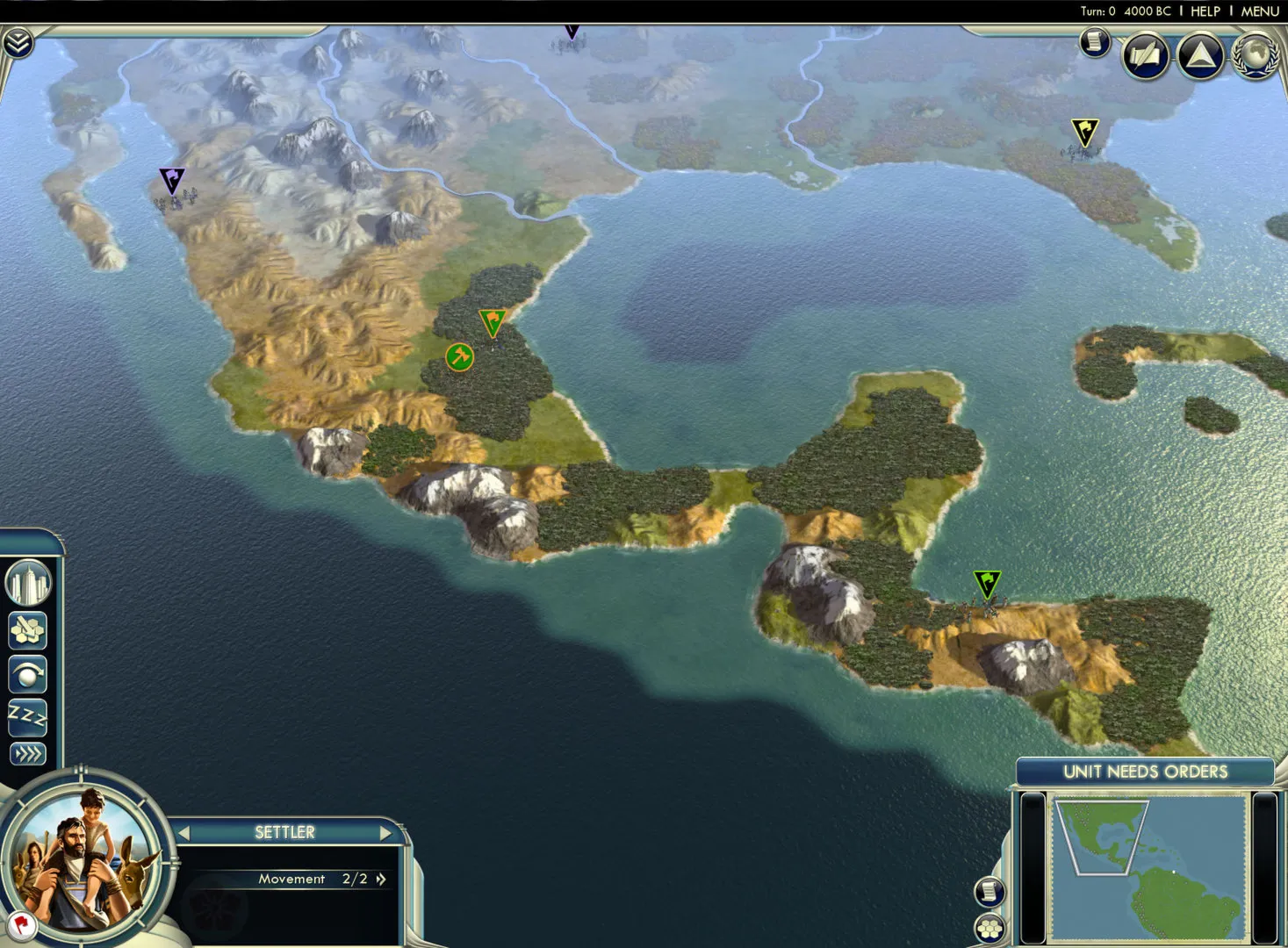 Civilization V: Cradle of Civilization - Americas (Steam Gift RU)