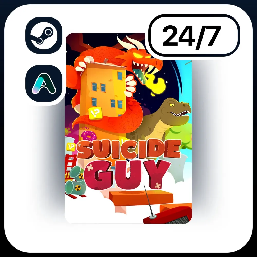 АВТО SUICIDE GUY \ STEAM ПОДАРКОМ ДЛЯ KZ | RU | UA | CIS 24/7