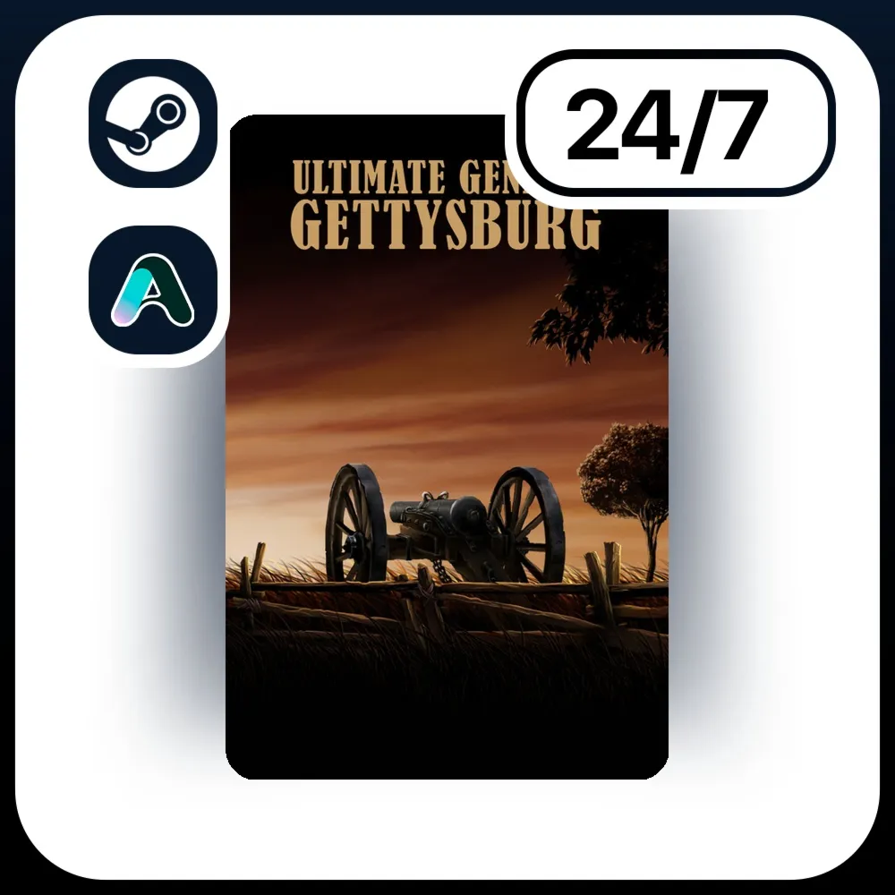 АВТО ULTIMATE GENERAL: GETTYSBURG \ STEAM ПОДАРКОМ ДЛЯ KZ | RU | UA | CIS 24/7