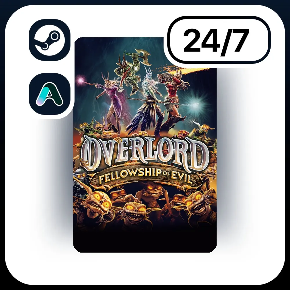 АВТО OVERLORD: FELLOWSHIP OF EVIL \ STEAM ПОДАРКОМ ДЛЯ KZ | UA | CIS 24/7