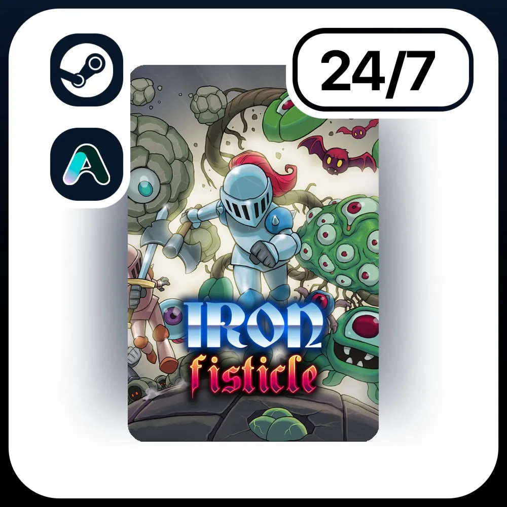 АВТО IRON FISTICLE \ STEAM ПОДАРКОМ ДЛЯ KZ | RU | UA | CIS 24/7