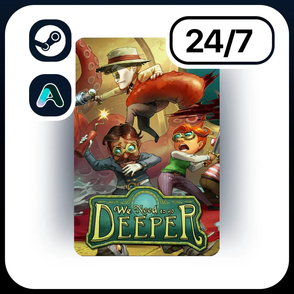 АВТО WE NEED TO GO DEEPER \ STEAM ПОДАРКОМ ДЛЯ KZ | RU | UA | CIS 24/7
