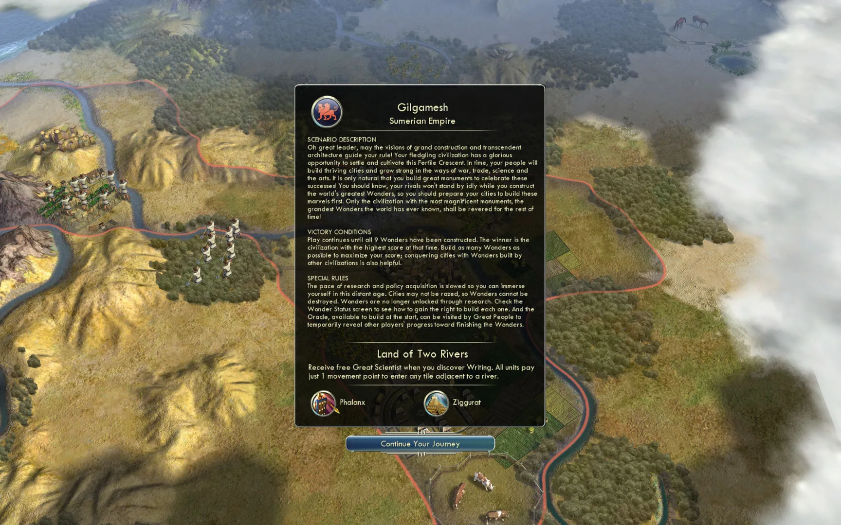 Civilization V - Wonders of the Ancient World Scenario Pack (Steam Gift RU)
