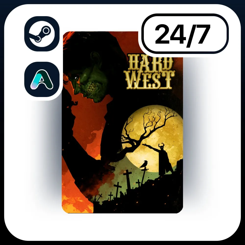 АВТО HARD WEST \ STEAM ПОДАРКОМ ДЛЯ KZ | RU | UA | CIS 24/7