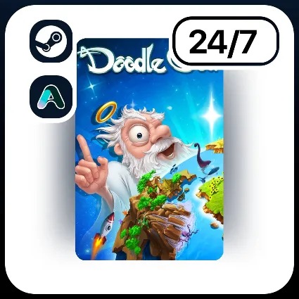 АВТО DOODLE GOD \ STEAM ПОДАРКОМ ДЛЯ KZ | RU | UA | CIS 24/7