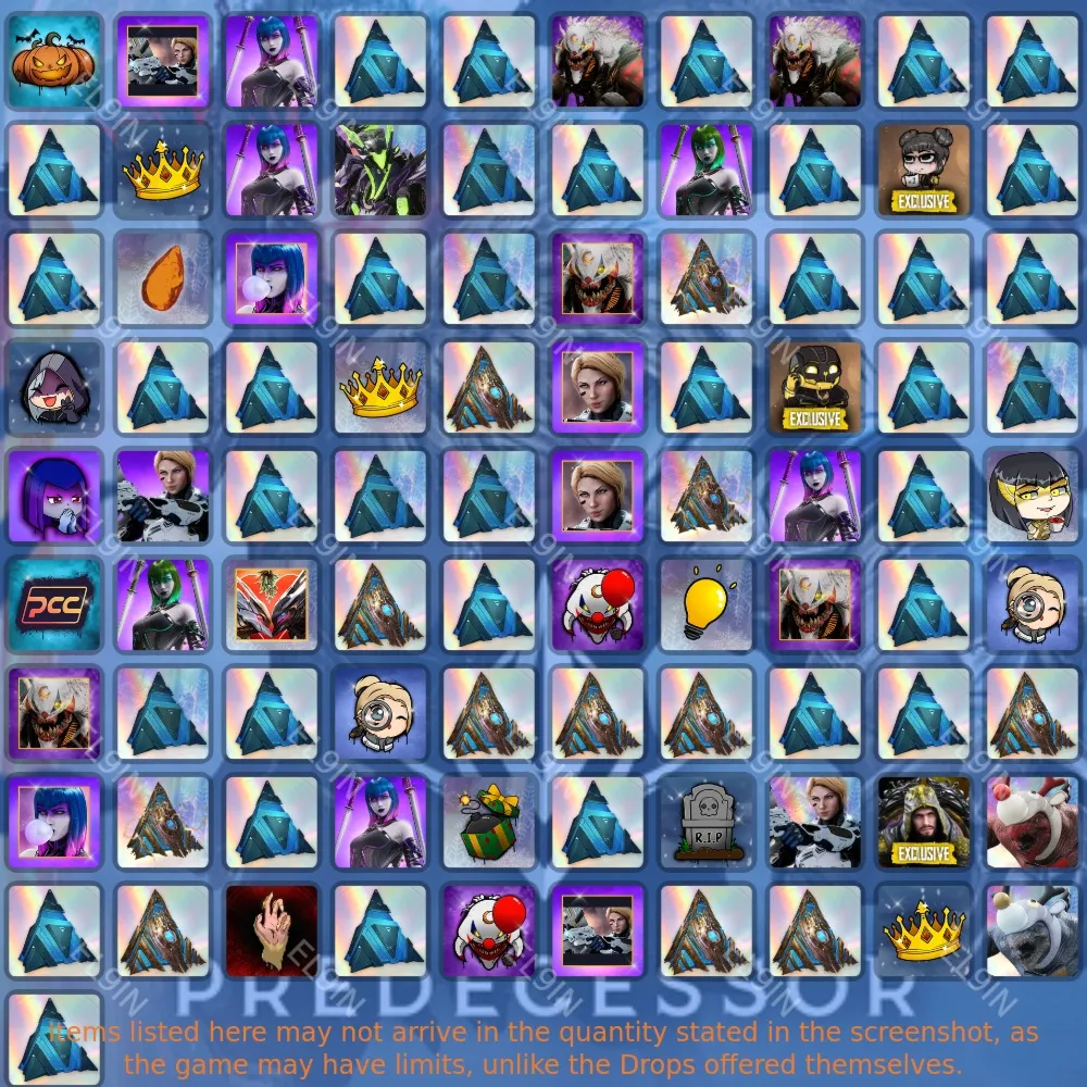 ✨Predecessor✅Твич Дропсы👾91 предметов + 🎁