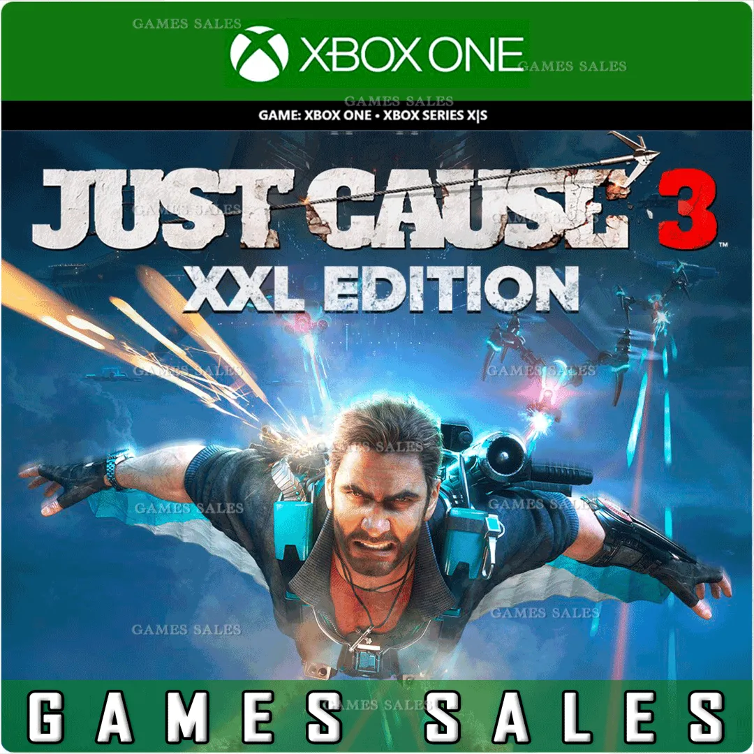 ✅❤️JUST CAUSE 3: XXL EDITION❤️XBOX ONE|XS🔑КЛЮЧ✅