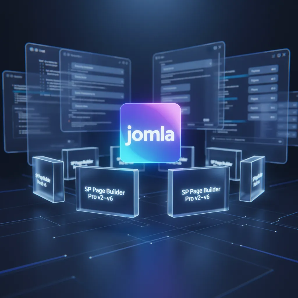 SP Page Builder Pro v6.3.1 для Joomla + шаблоны и русификация — полный набор