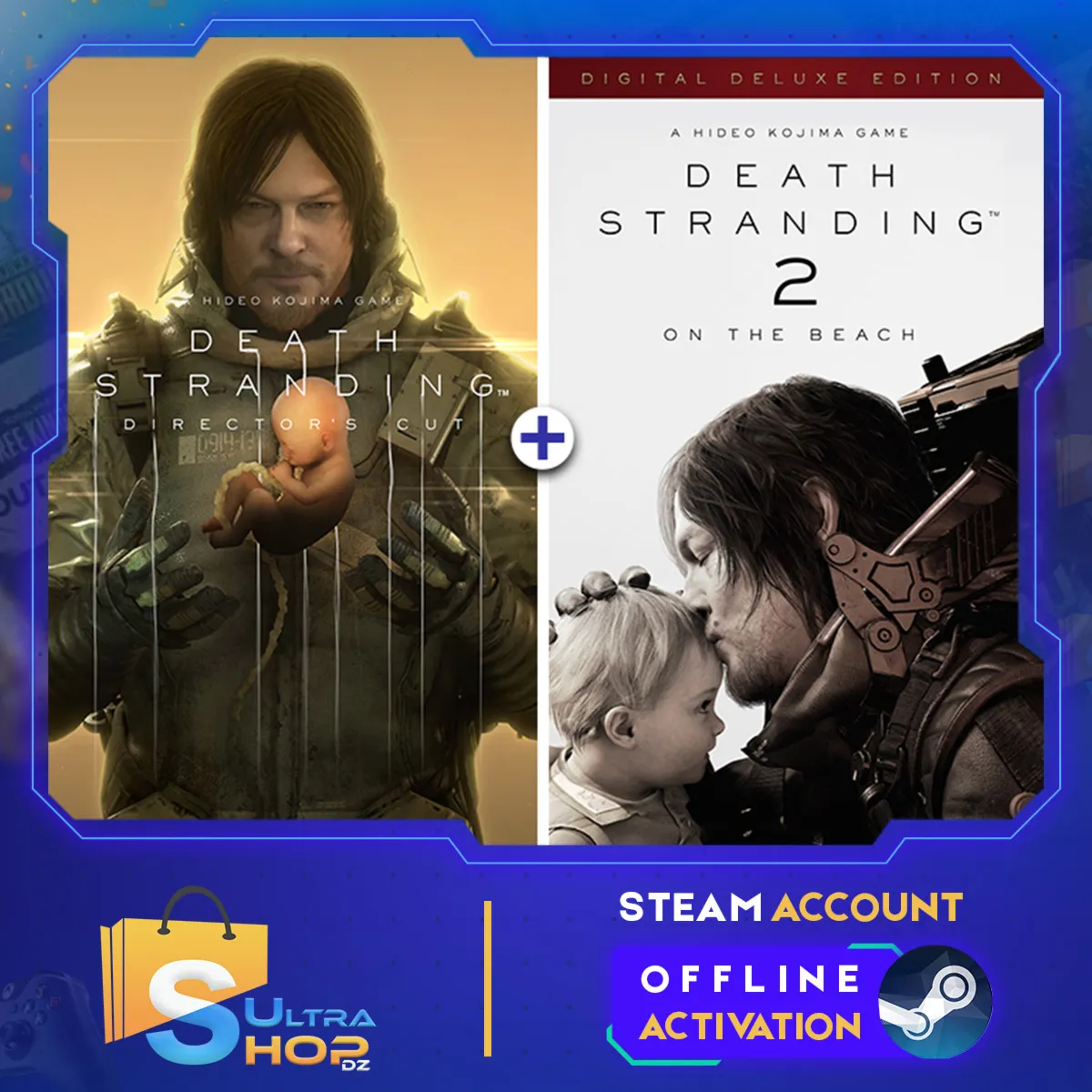 DEATH STRANDING 2: ON THE BEACH Digital Deluxe Edition + DEATH STRANDING 1 (STEAM)