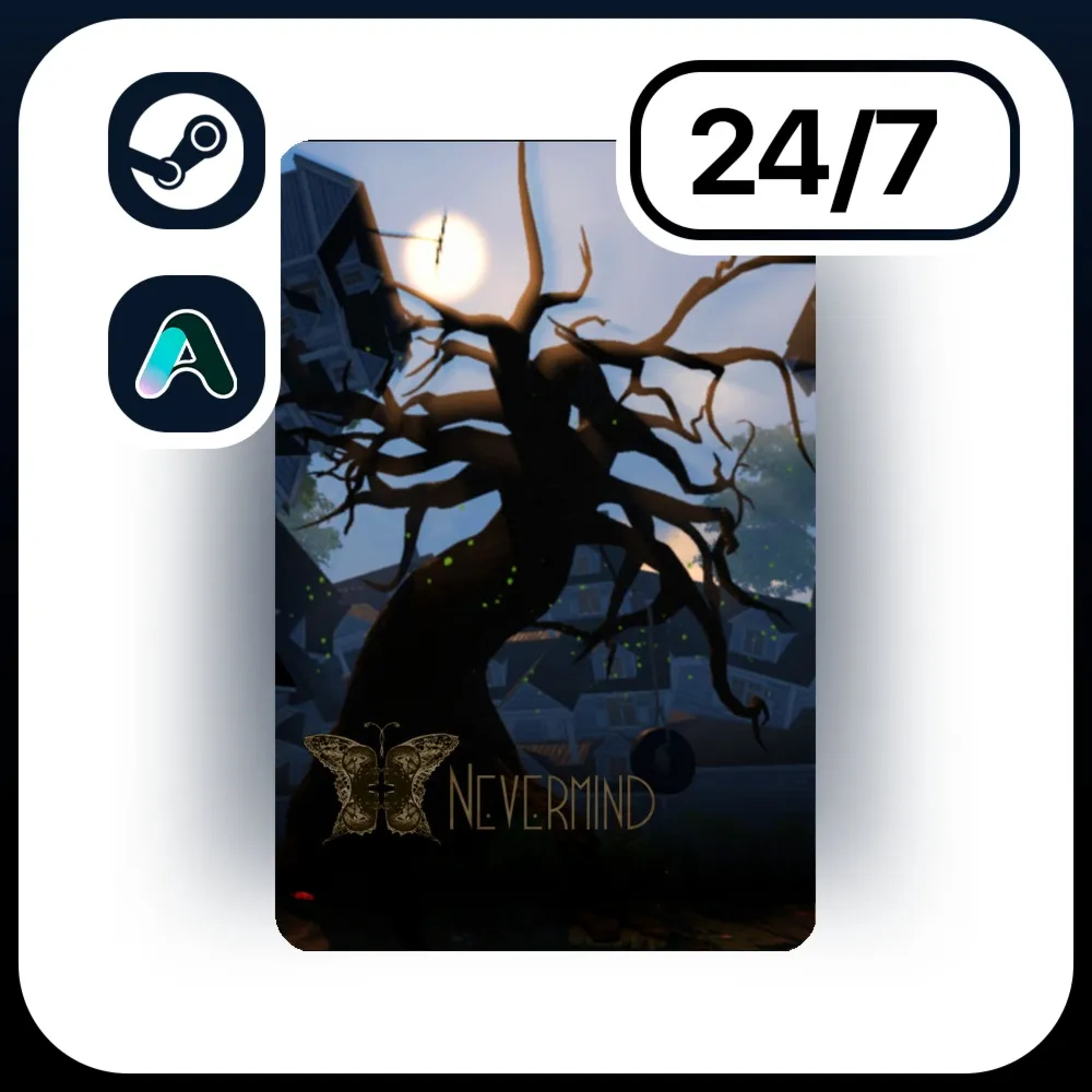 АВТО NEVERMIND \ STEAM ПОДАРКОМ ДЛЯ KZ | RU | UA | CIS 24/7