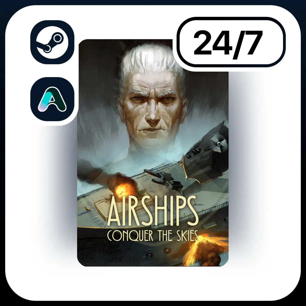 АВТО AIRSHIPS: CONQUER THE SKIES \ STEAM ПОДАРКОМ ДЛЯ KZ | RU | UA | CIS 24/7