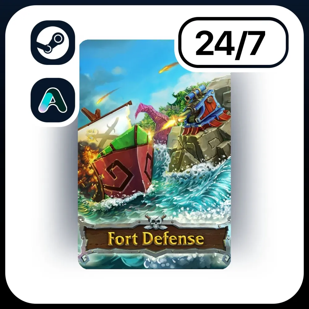 АВТО FORT DEFENSE \ STEAM ПОДАРКОМ ДЛЯ KZ | RU | UA | CIS 24/7