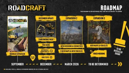 RoadCraft - 1-Year Anniversary Edition ✅ STEAM GIFT AUTO ✅ RU+МИР