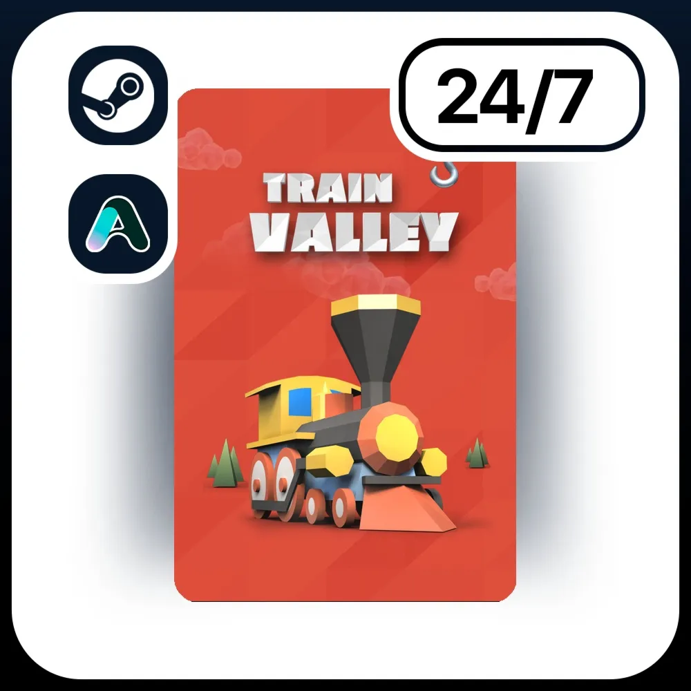 АВТО TRAIN VALLEY \ STEAM ПОДАРКОМ ДЛЯ KZ | RU | UA | CIS 24/7