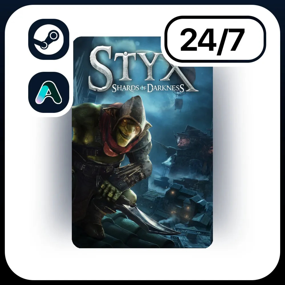 АВТО STYX: SHARDS OF DARKNESS \ STEAM ПОДАРКОМ ДЛЯ KZ | RU | UA | CIS 24/7