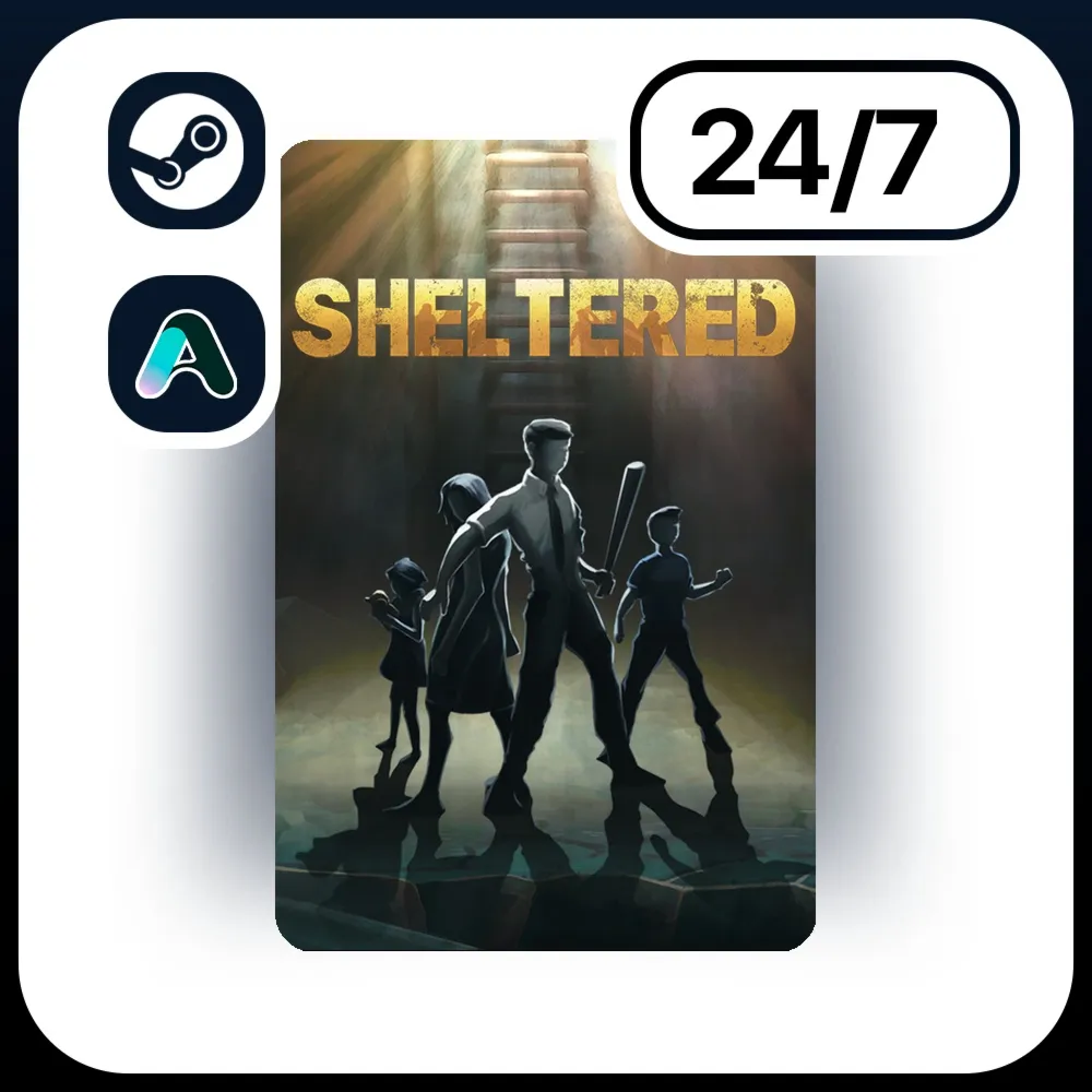 АВТО SHELTERED \ STEAM ПОДАРКОМ ДЛЯ KZ | UA | CIS 24/7