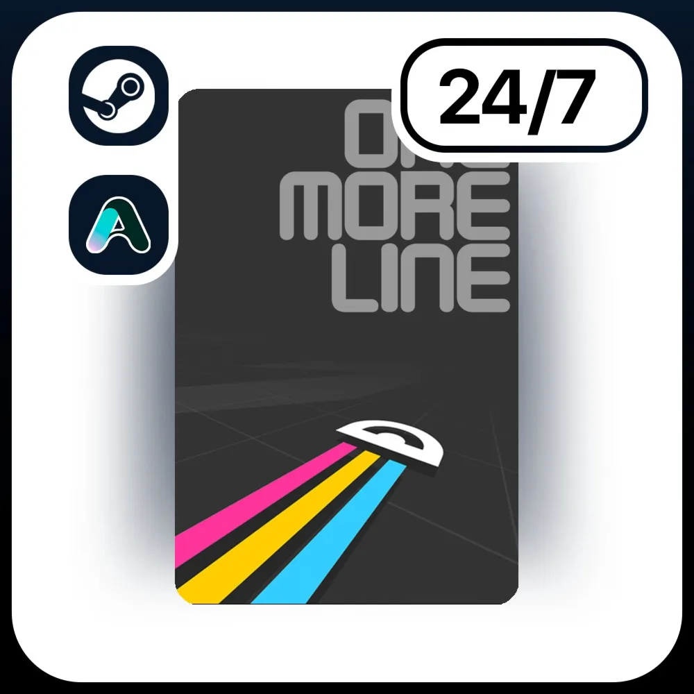 АВТО ONE MORE LINE \ STEAM ПОДАРКОМ ДЛЯ KZ | RU | UA 24/7