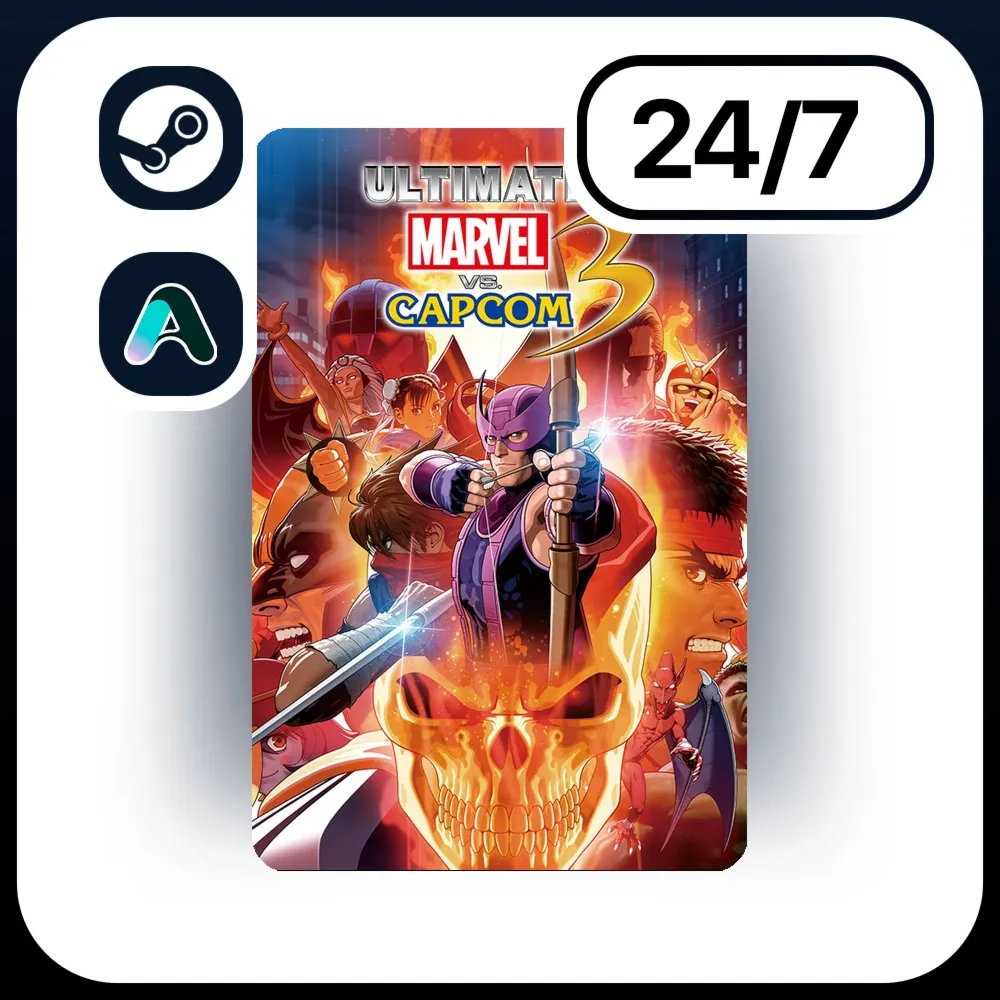АВТО ULTIMATE MARVEL VS. CAPCOM 3 \ STEAM ПОДАРКОМ ДЛЯ KZ | UA | CIS 24/7