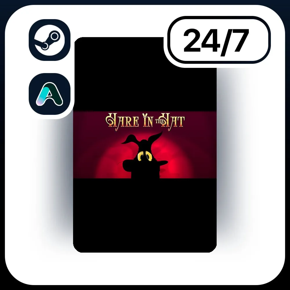 АВТО HARE IN THE HAT \ STEAM ПОДАРКОМ ДЛЯ KZ | RU | UA | CIS 24/7