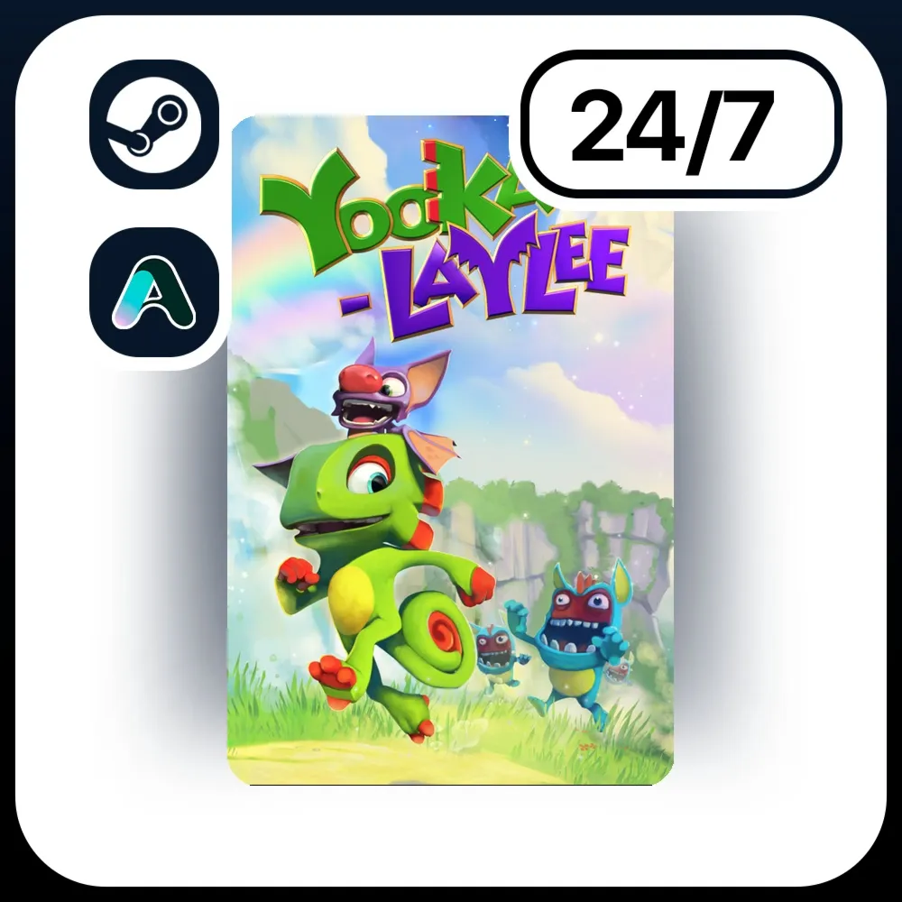 АВТО YOOKA-LAYLEE \ STEAM ПОДАРКОМ ДЛЯ KZ | RU | UA | CIS 24/7