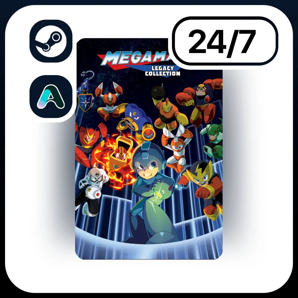 АВТО MEGA MAN LEGACY COLLECTION \ STEAM ПОДАРКОМ ДЛЯ KZ | UA | CIS 24/7