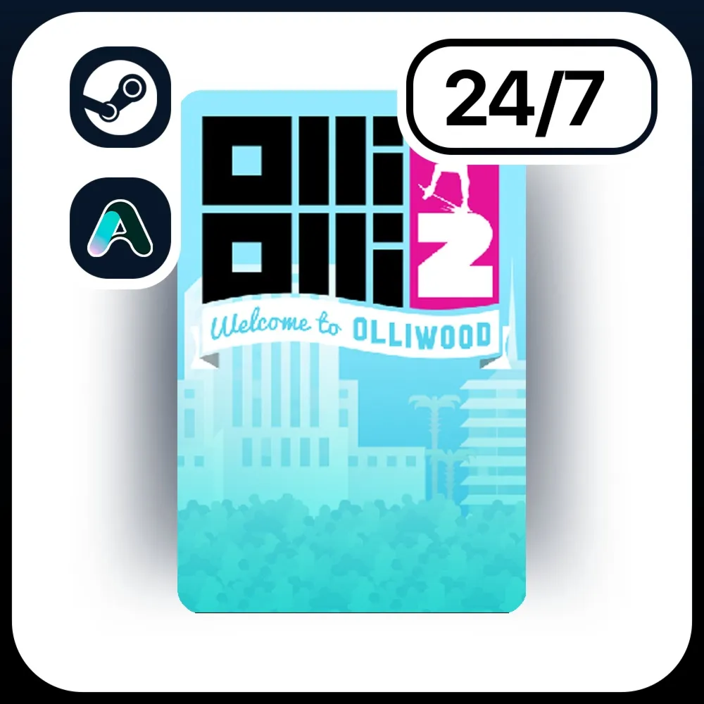 АВТО OLLIOLLI2: WELCOME TO OLLIWOOD \ STEAM ПОДАРКОМ ДЛЯ KZ | RU | UA | CIS 24/7
